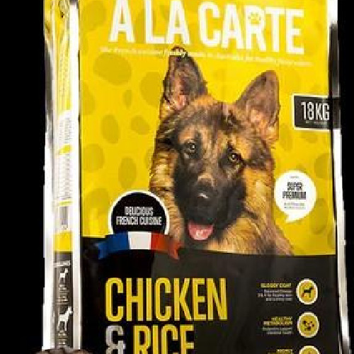 A La Carte Large Dog Chicken & Rice 18kg